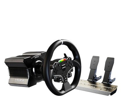 Kierownica do konsol MOZA Zestaw gamingowy (R5 / E5 / SRP-Lite / zaciski R5) RS20